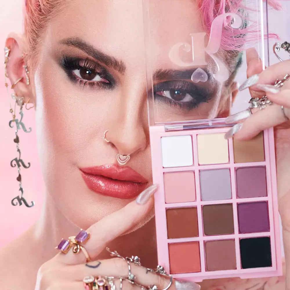PALETA SOMBRAS 12 CORES GÊNESES BY