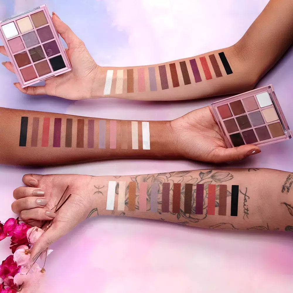 PALETA SOMBRAS 12 CORES GÊNESES BY